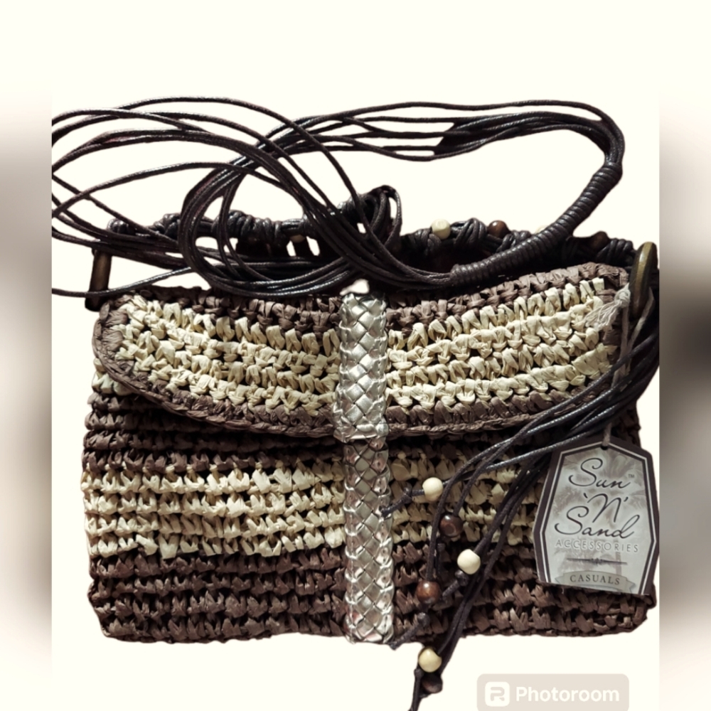 Sun 'n' Sand Crossbody Purse NWT